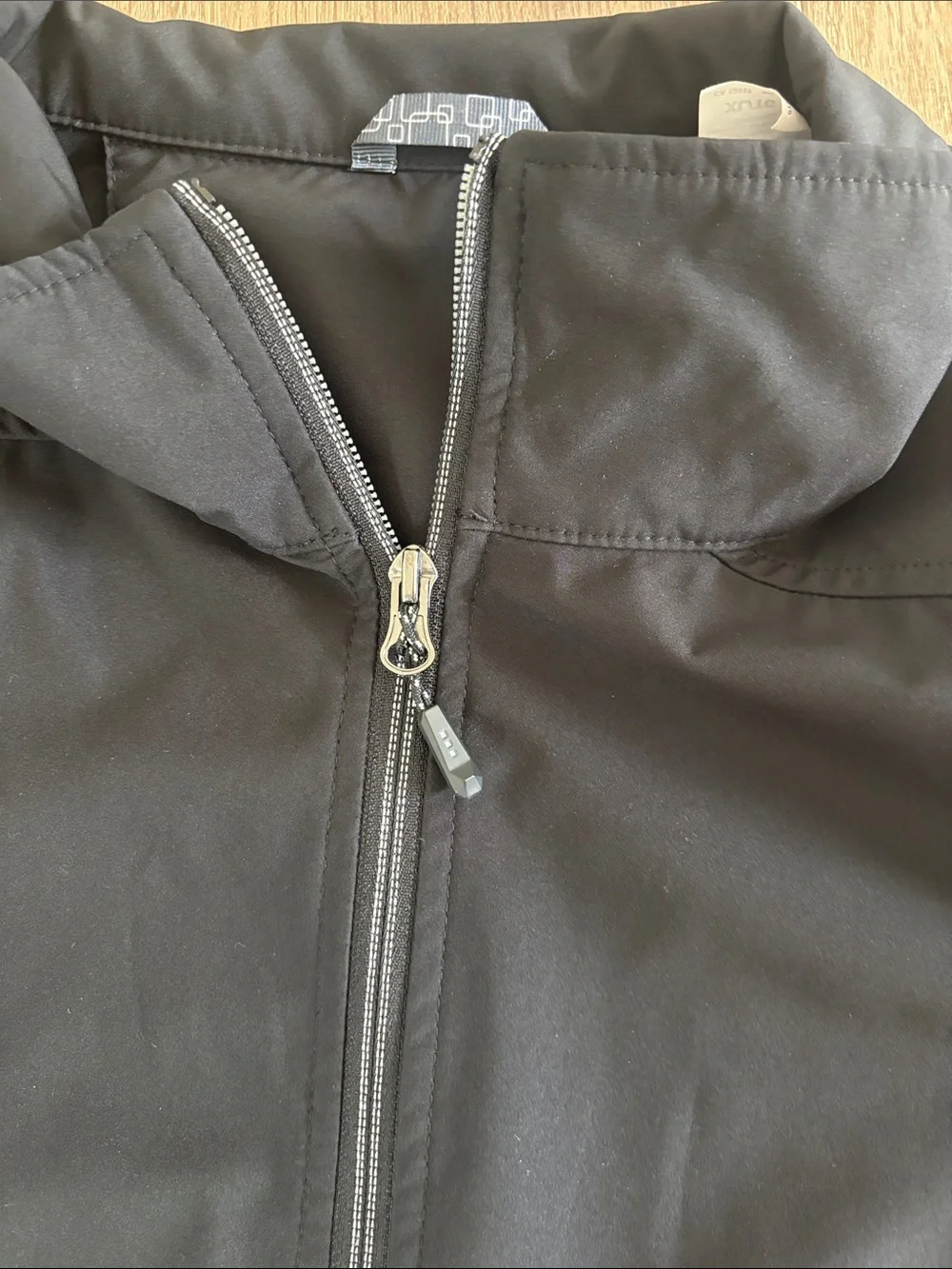 Men's Black Full-Zip Jacket XL